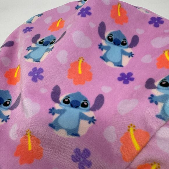 Disney Babies Plush Angel Swaddle Lovey Secuirty Blanket Pouch Lilo & Stitch NEW - Picture 3 of 9